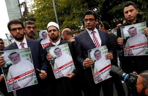 沙特记者卡舒吉疑在土耳其遇害一案引发各界关注。（图源：路透社）