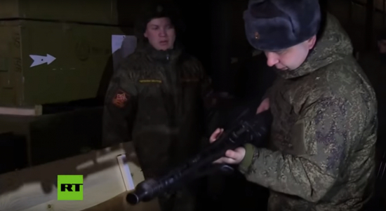 这里的枪械得到了完善保护。