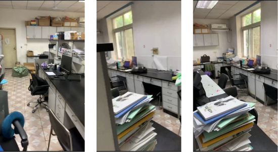 2022年及以前黄某若课题组的实验室被指设备简陋