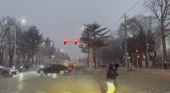 延庆区降雪。