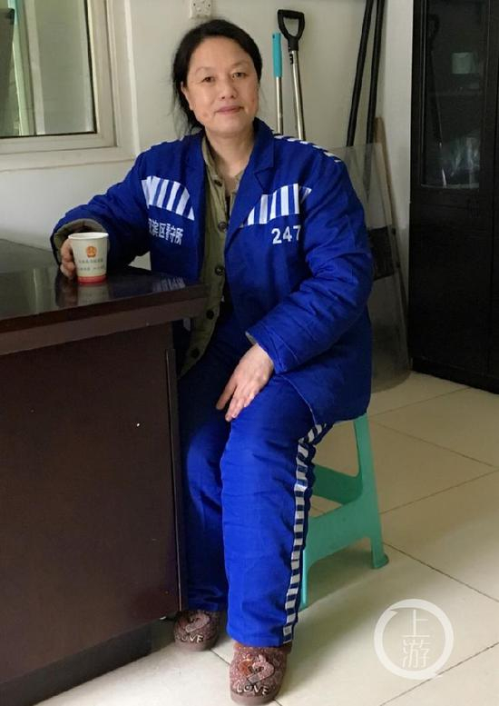 ▲2019年2月27日，一审休息期间的李思侠拍了照片。图片来源/受访者供图