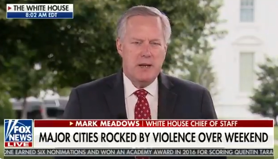 美国白宫幕僚长马克·梅多斯 图源：福克斯新闻网截图