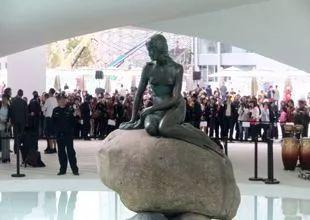  2010年，“小美人鱼”亮相上海世博会