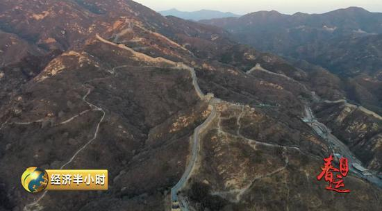 △北京八大岭长城