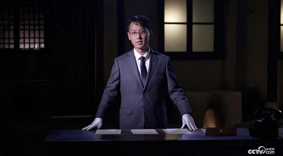 本集护宝人、西柏坡纪念馆讲解员 范浩天