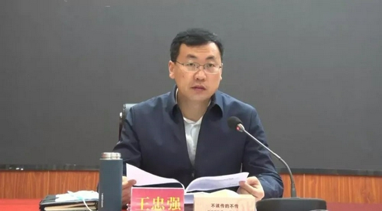  王忠强（资料图 图片来源：吴忠市红寺堡区融媒体中心）