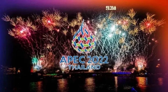 泰国为迎接2022年度APEC，连日举行烟花秀