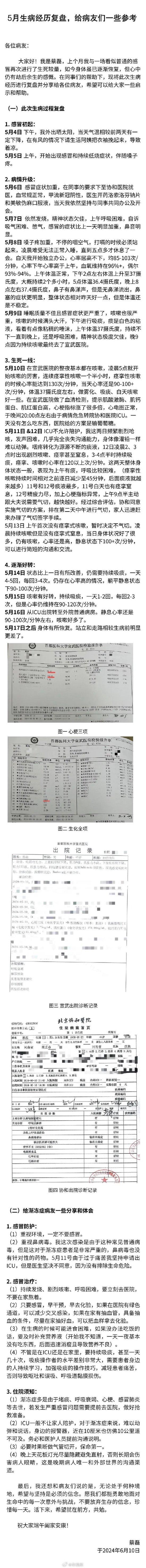 京东前副总裁蔡磊ICU抢救 蔡磊 医院 症状 感冒 呼吸困难 硅胶 鼻音 医生 手术 气管 sina.cn 第4张