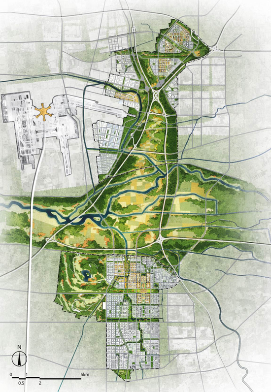  图4：城市设计总平面布局