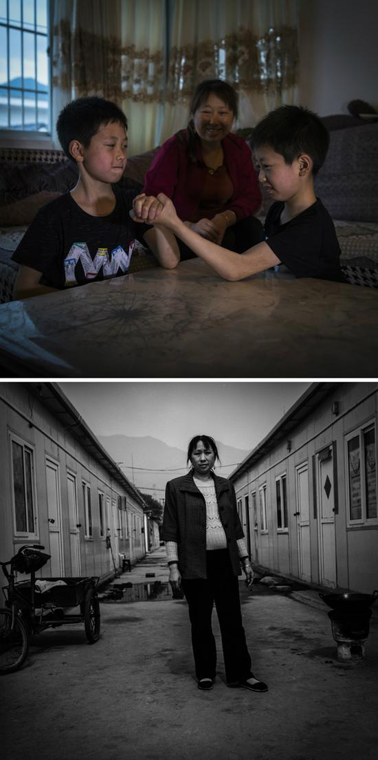 熊万英，再生育年龄40岁，17岁儿子遇难，再生育双胞胎儿子8岁