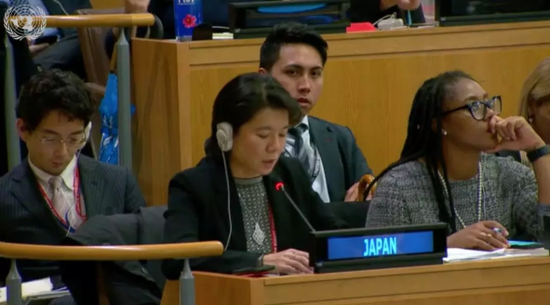 △日本代表发言
