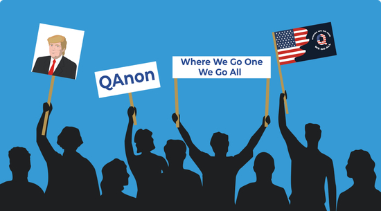 ▲&nbsp;“匿名者Q”组织是“死忠川粉”