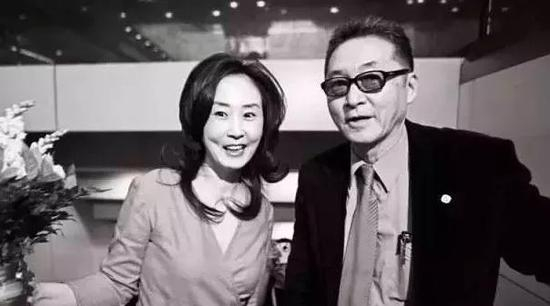 2005年9月，李敖、李文父女在北京。图|作者提供