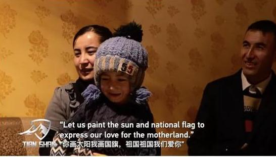  △《巍巍天山——中国新疆反恐记忆》纪录片截图
