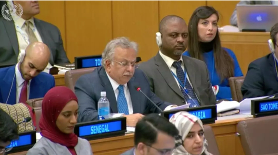 △沙特阿拉伯代表发言