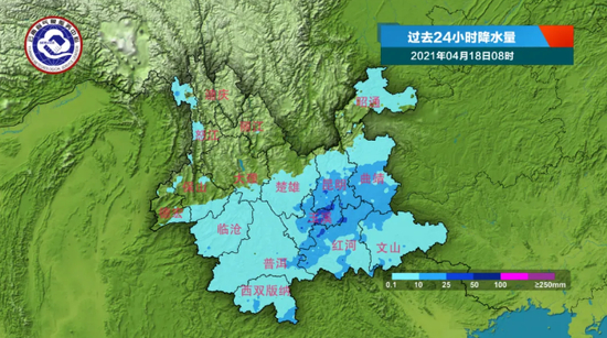  ▲图据云南气象