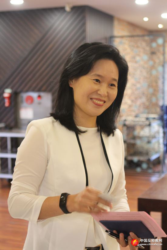 长期从事宗教异端研究的韩国反邪教人士吴名玉。图片源自中国反邪教网