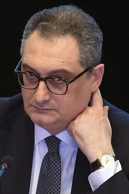 　　当地时间2015年3月11日，俄罗斯汉特-曼西斯克，时任俄罗斯外交部副部长莫尔古洛夫出席上海合作组织论坛十周年纪念会议。图/视觉中国