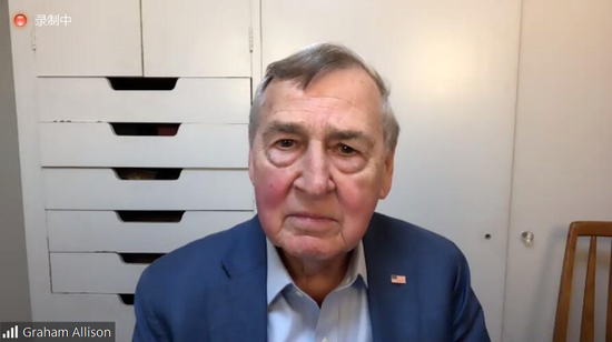 ▲哈佛大学肯尼迪政府学院首任院长、“修昔底德陷阱”概念提出者格雷厄姆·艾利森（Graham Allison）