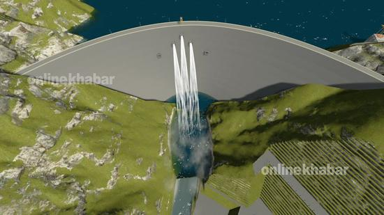 被取消的25亿水电项目示意图