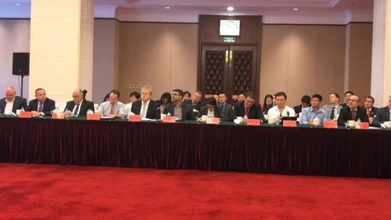 各国驻华执法及警务联络官&nbsp;&nbsp;摄/郭媛丹