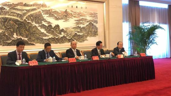 国家禁毒委员会新闻发布会现场&nbsp;&nbsp;摄/郭媛丹