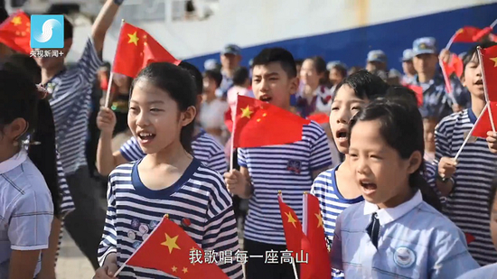 少年强则中国强。吕岱恩网络截图