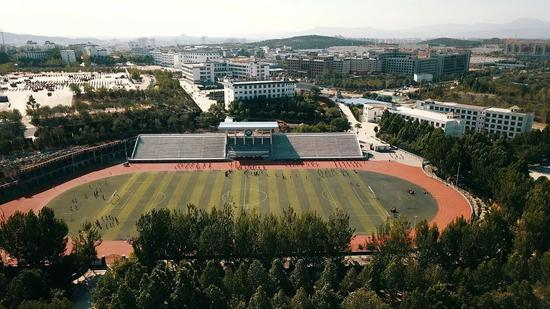 　▷ 塔沟武校目前有一块专业场地