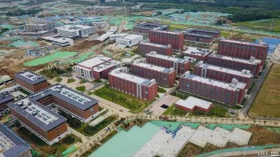 建设中的山一大济南校区 图源：齐鲁壹点