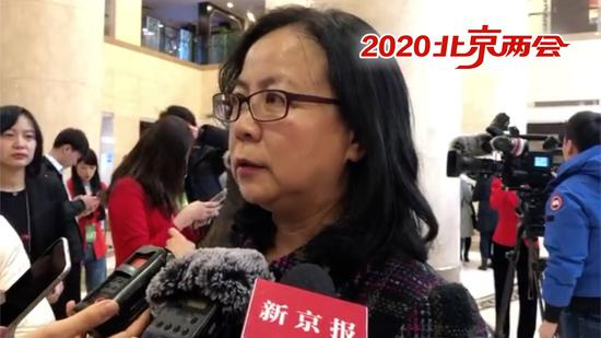 市政协委员崔铁宁。新京报“我们视频”截图