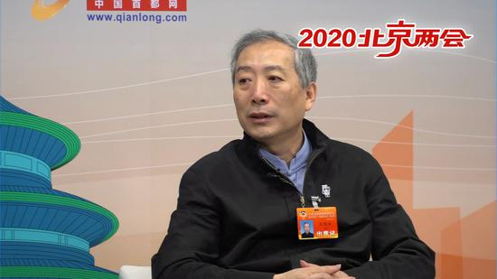 市政协委员宋慰祖。新京报“我们视频”截图