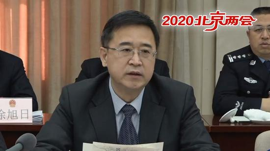 市人大代表王剑波。新京报“我们视频”截图