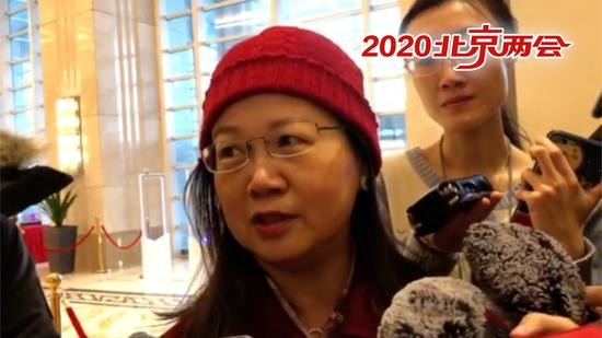 市政协委员王润泽。新京报“我们视频”截图