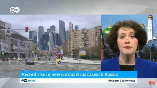  俄当地超过四成新增病例为无症状感染者。/DW News