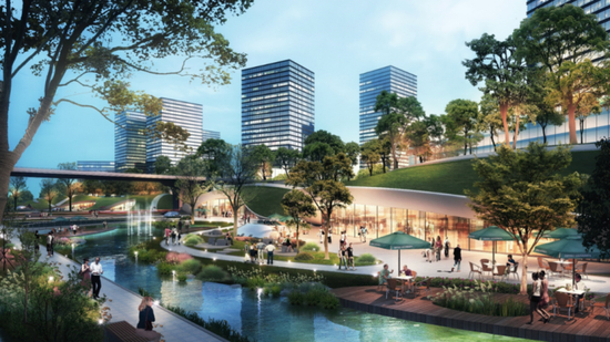 图12：科研创新风貌区示意图