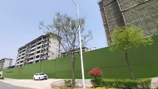 （中建二局孟津项目部一建筑工地）