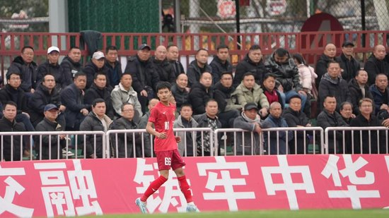 ▲受伤前的小杨在比赛中 受访者供图