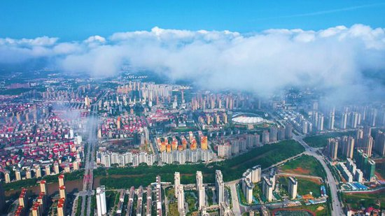  江西省瑞金市城区景色 图源：新华社