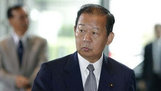 △自民党干事长二阶俊博 资料图