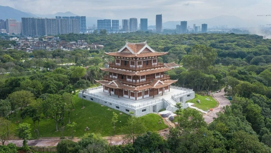 绶溪公园状元阁