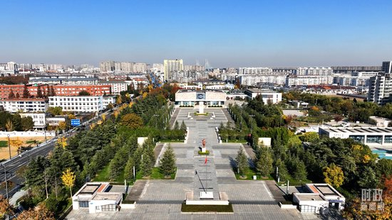  △新四军纪念馆。（总台记者徐靖炜拍摄）