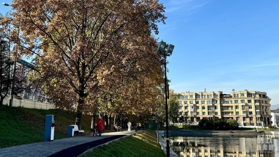  △喀山金秋。（总台央视记者李增仁拍摄）