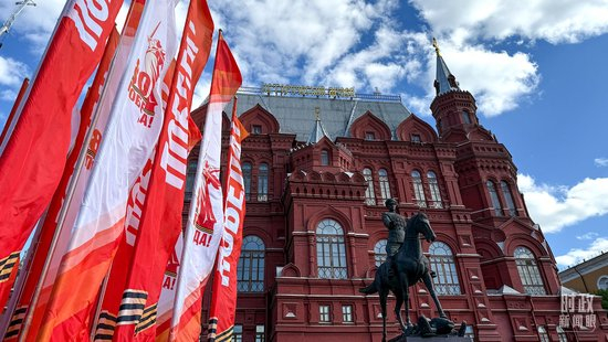  △莫斯科红场。（总台央视记者郁振一拍摄）