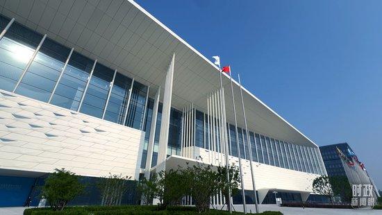 △中拉论坛第四届部长级会议开幕式在国家会议中心举行。(总台央视记者蒋硕拍摄)
