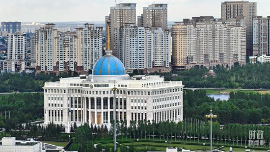  △总统府。（总台央视记者陆泓宇拍摄）