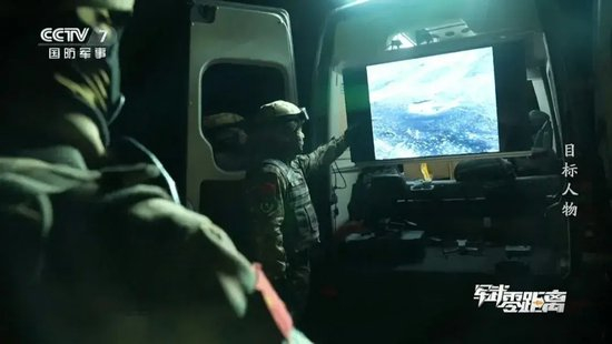  解放军实战演练“斩首”行动画面。（央视）&nbsp;