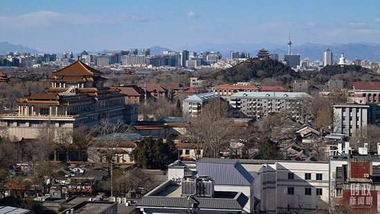 △北京。（总台央视记者范一鸣拍摄）