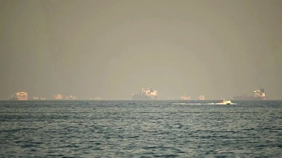 资料图:霍尔木兹海峡。