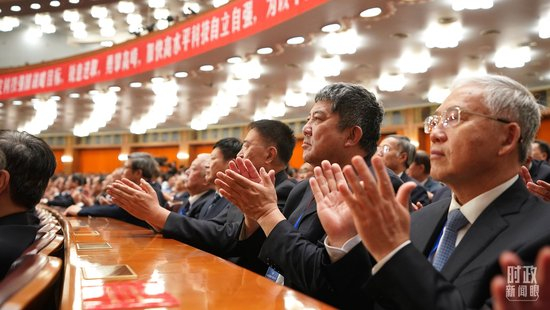  △大会现场。（总台记者李晋拍摄）