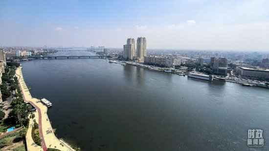 △尼罗河。（总台央视记者周志国拍摄）